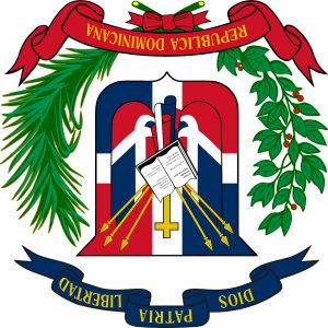 Escudo de La Bandera Dominicana (Inverso)
