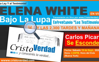 Elena White Bajo La Lupa, PARTE 11: 1844 y Las 2,300 Tardes y Mañanas