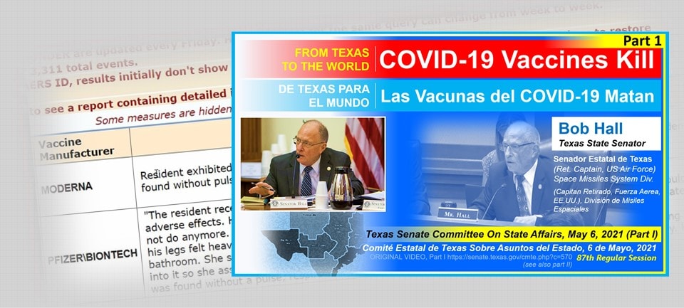 De Texas Para el Mundo, Las Vacunas del Covid-19 Matan