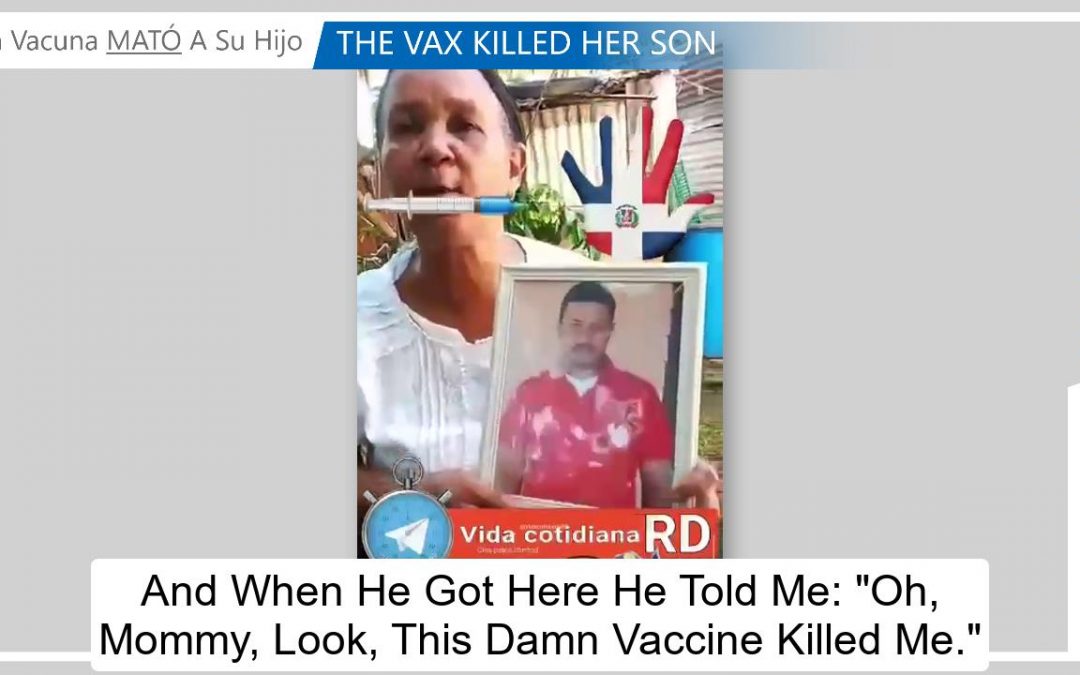 La Vacuna del Covid-19 Mató a Mi Hijo, República Dominincana