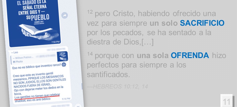 Texto Irrefutable del Día, No. 11A — Clavados en La Cruz