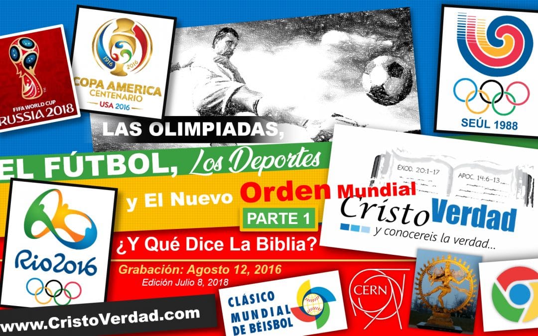 Las Olimpiadas, EL FÚTBOL, Los Deportes, y el Nuevo Orden Mundial, PARTE 1: El Panteón de Los dioses