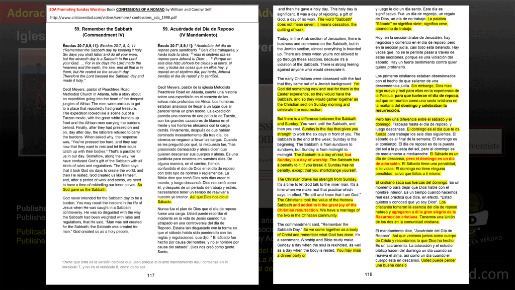 Confesions of Nomad — Confesiones de Un Nómda, p. 117-118