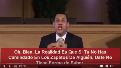 “Recibamos a Los Homosexuales” en La Iglesia Adventista, Jonathan Henderson