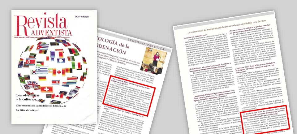 Revista Adventista y La Ordenación de La Mujer